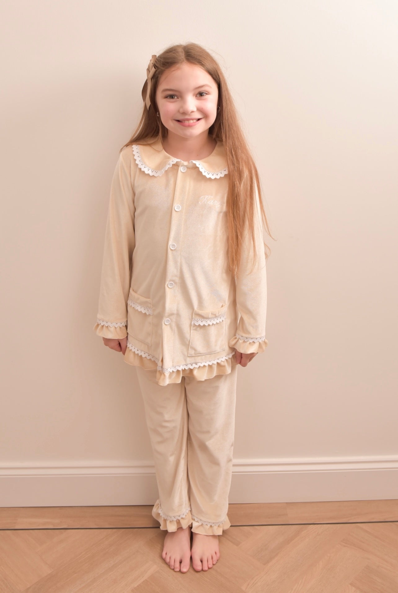 Girls Champagne Luxe Pyjamas