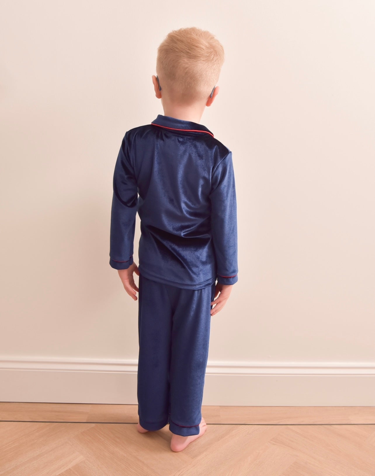 Boys Navy Luxe Pyjamas