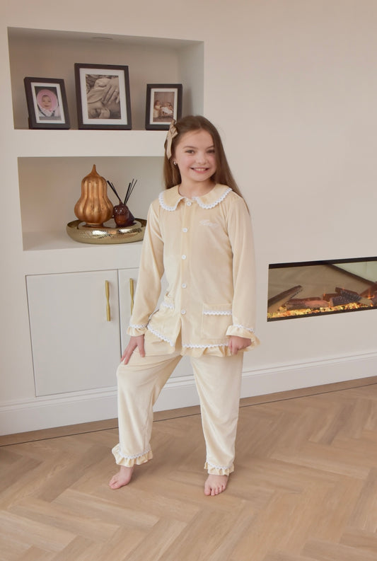 Girls Champagne Luxe Pyjamas